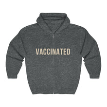 Load image into Gallery viewer, Vaccinated Unisex Heavy Blend™ Full Zip Hooded Sweatshirt
