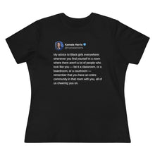 Load image into Gallery viewer, VP Harris Tribe Tweet Women&#39;s Tee
