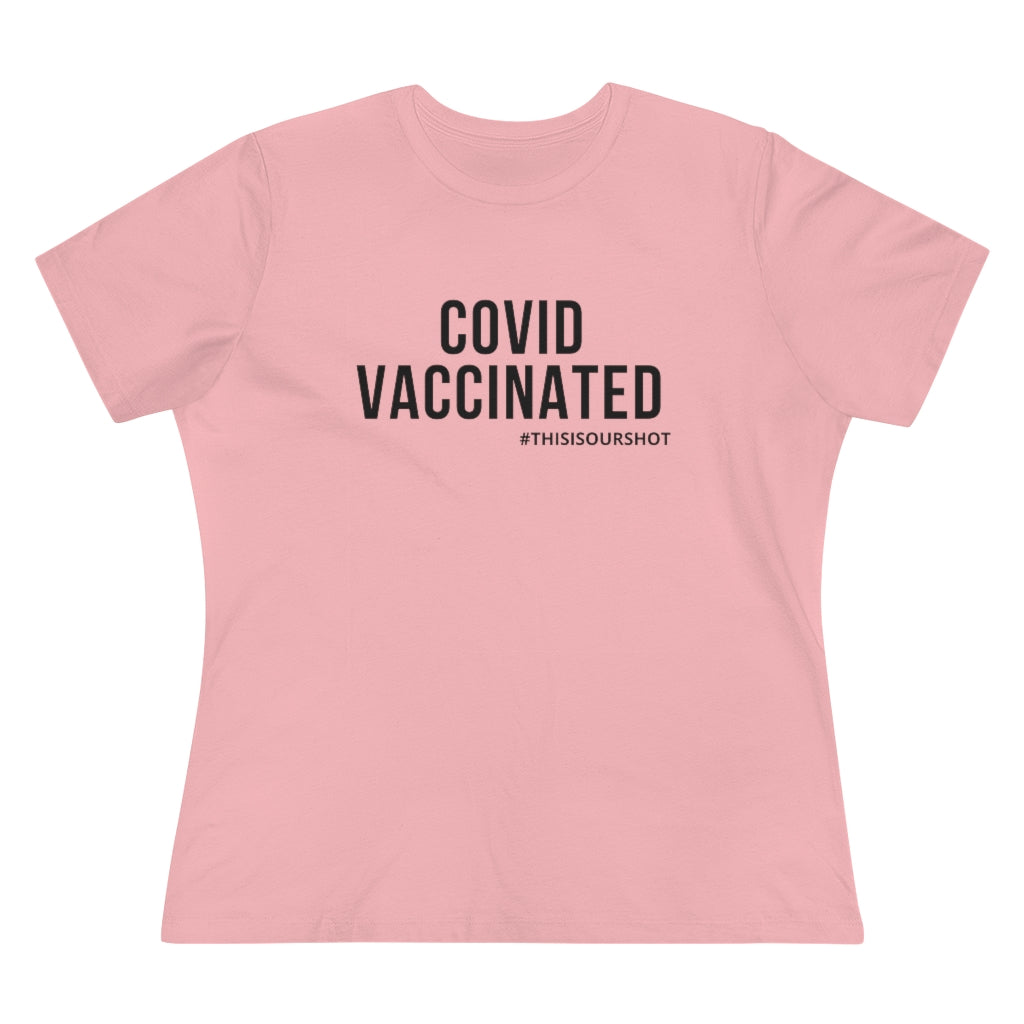 This Is Our Shot Vaccinated Women's Tee