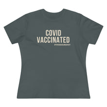 Load image into Gallery viewer, This Is Our Shot Vaccinated Women&#39;s Tee
