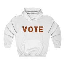 Load image into Gallery viewer, Kente VOTE Heavy Blend™ Hooded Sweatshirt
