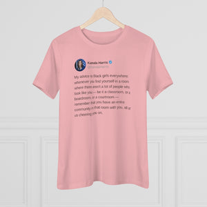 VP Harris Tribe Tweet Women's Tee