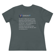 Load image into Gallery viewer, VP Harris Tribe Tweet Women&#39;s Tee
