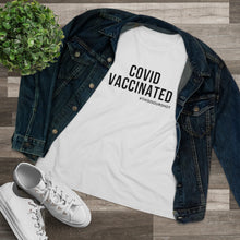 Load image into Gallery viewer, This Is Our Shot Vaccinated Women&#39;s Tee
