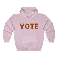 Load image into Gallery viewer, Kente VOTE Heavy Blend™ Hooded Sweatshirt
