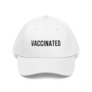 Vaccinated Unisex Twill Hat