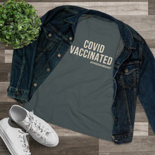 Load image into Gallery viewer, This Is Our Shot Vaccinated Women&#39;s Tee
