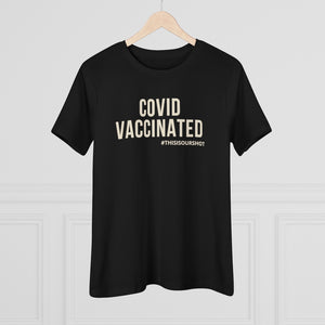 This Is Our Shot Vaccinated Women's Tee