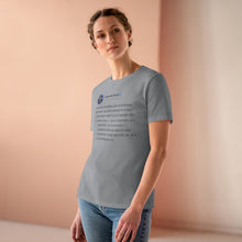 Load image into Gallery viewer, VP Harris Tribe Tweet Women&#39;s Tee
