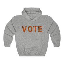 Load image into Gallery viewer, Kente VOTE Heavy Blend™ Hooded Sweatshirt
