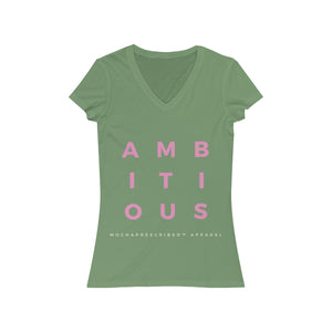 Ambitious Short Sleeve V-Neck Tee