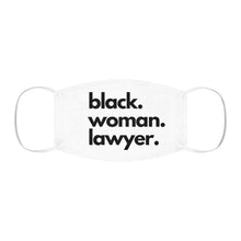 Load image into Gallery viewer, Black Woman Lawyer Face Mask
