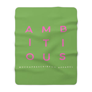 Ambitious Sherpa Fleece Blanket