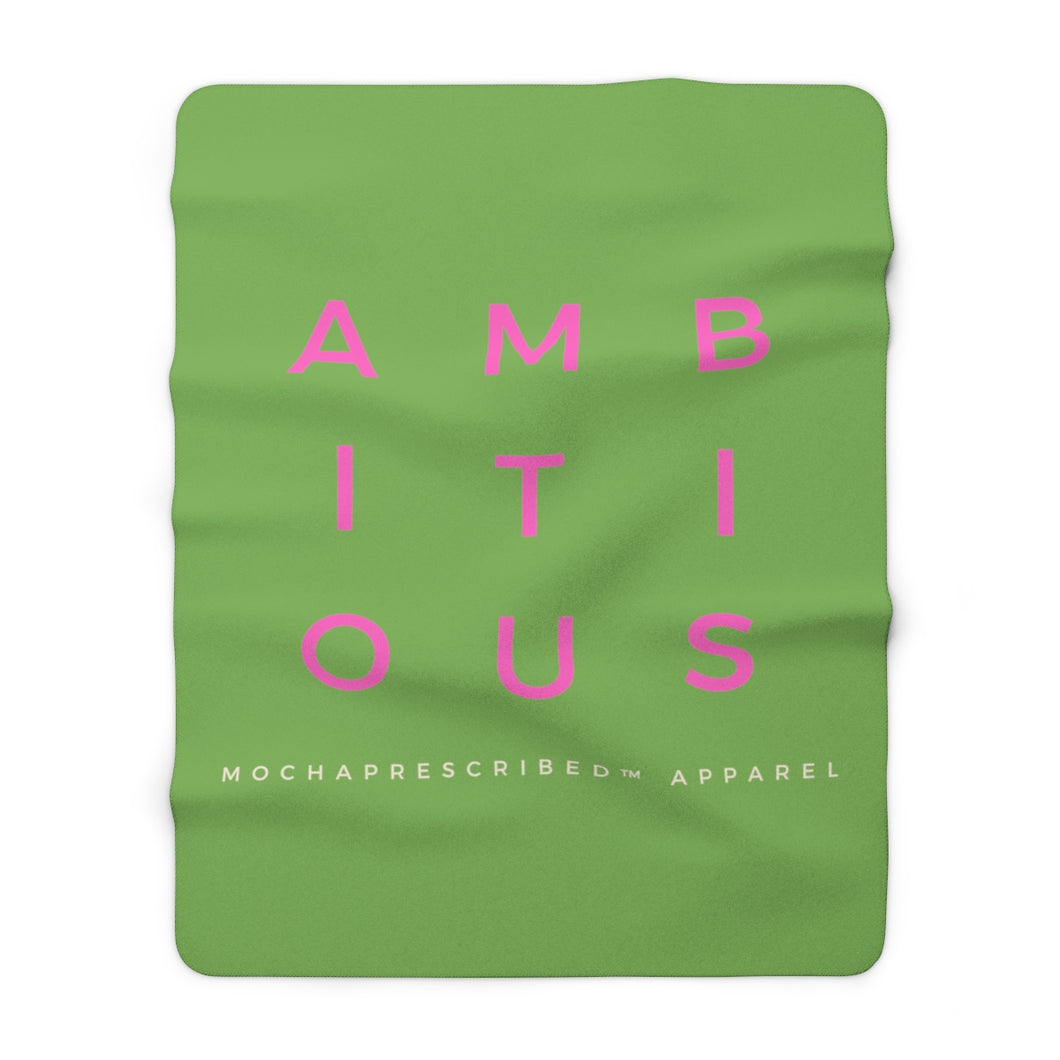 Ambitious Sherpa Fleece Blanket