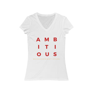 Ambitious Short Sleeve V-Neck Tee