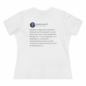 VP Harris Tribe Tweet Women's Tee