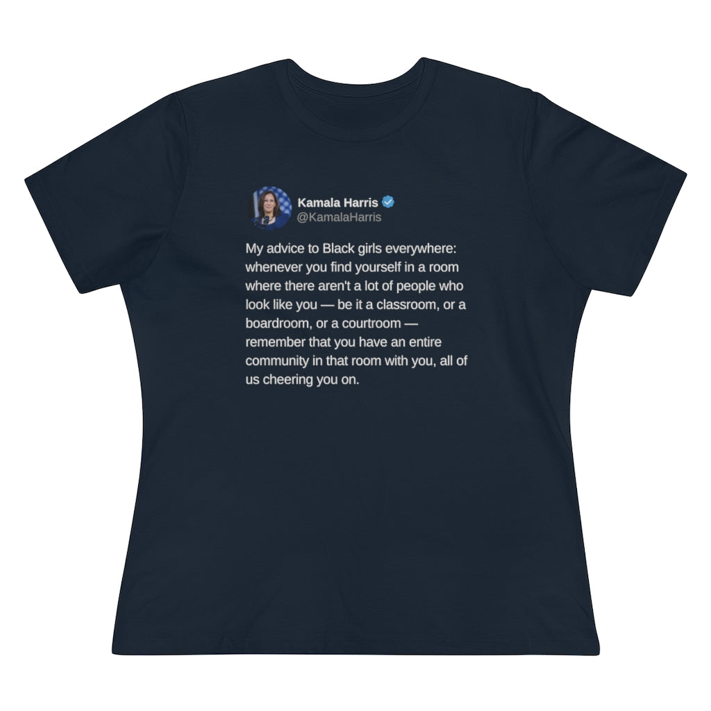 VP Harris Tribe Tweet Women's Tee