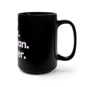 Future Black Woman Lawyer Black Mug 15oz